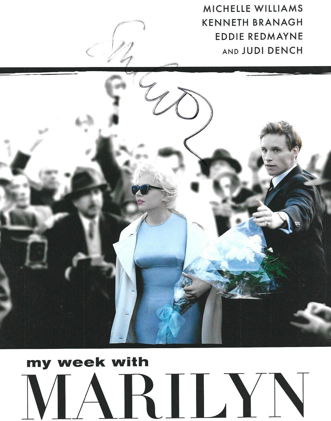 Simon Curtis autograph signed Photo Poster painting - My Week With Marilyn Director