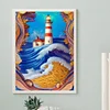 Diamond Painting-DIY Full Round Drill Lighthouse