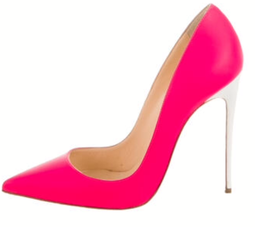 Women's Rosy Elegant Pointed Toe Stiletto Heels Shoes |FSJ Shoes image 1