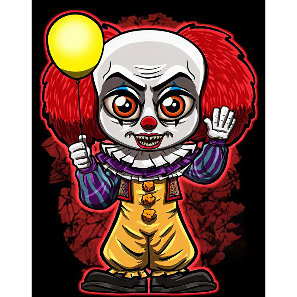 

Clown Balloon - Square Drill Diamond Painting - 30*40CM, 501 Original