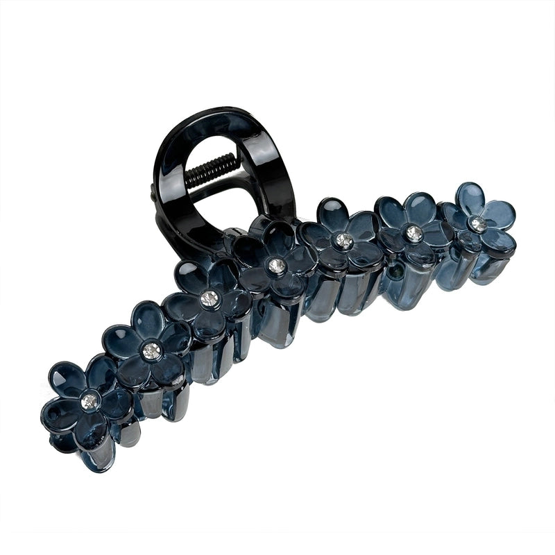 Women’s Retro Flower Plastic Resin Flowers Hair Claws