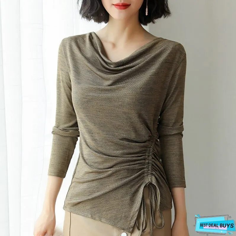 Christmas Gift Fashion spring elegant plus size blouse shirt womens tops and blouses long sleeve women shirts blusas femininas 1745 50