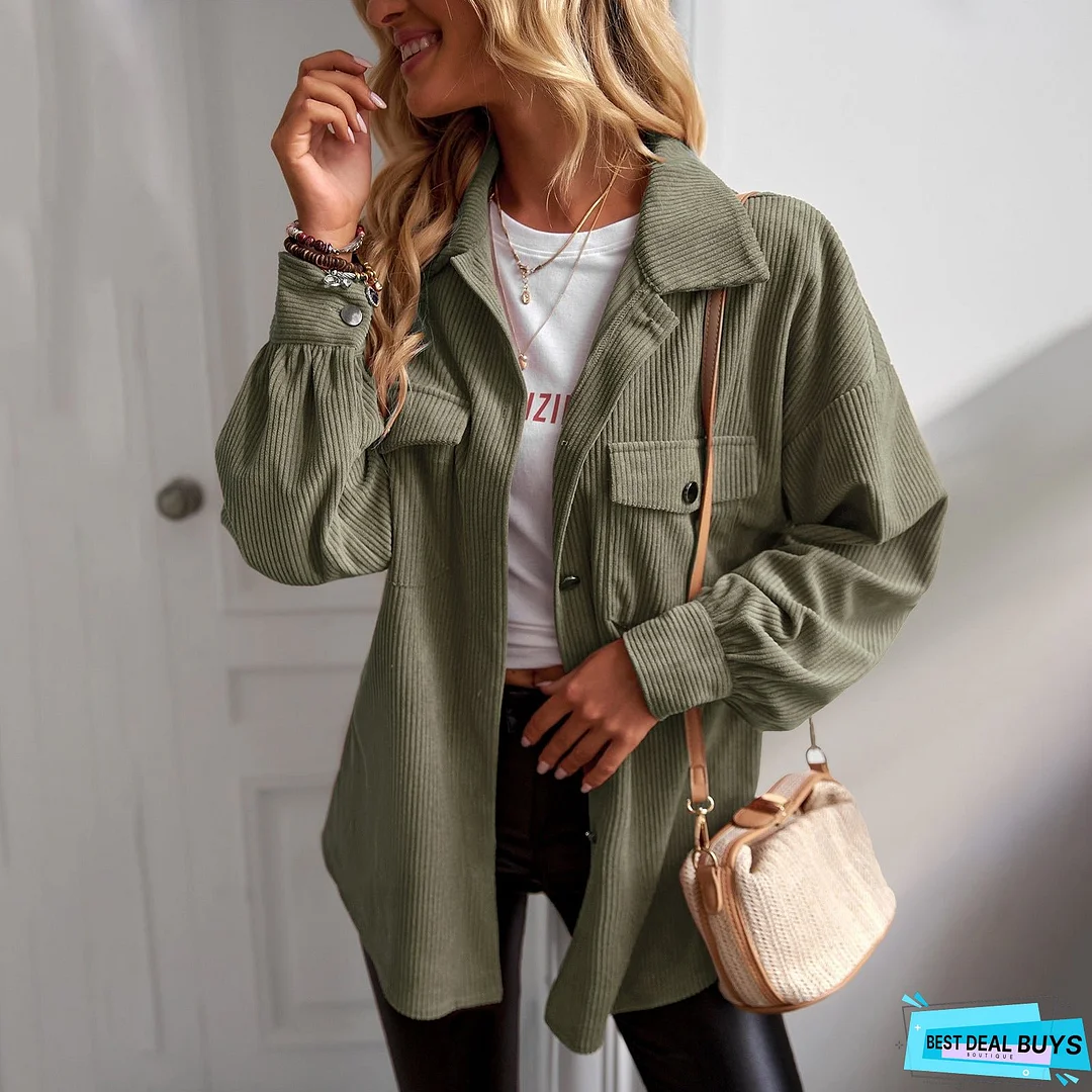 Emie Spring Corduroy Jacket