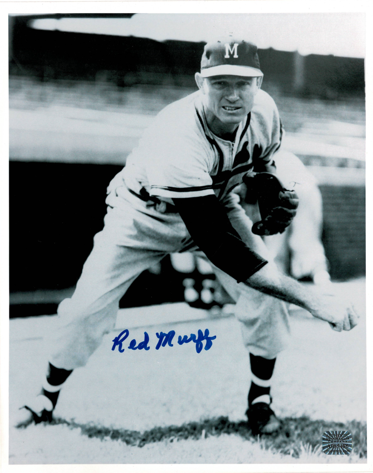 Red Murff signed autographed 8x10 Photo Poster painting! RARE! AMCo Authenticated! 9869