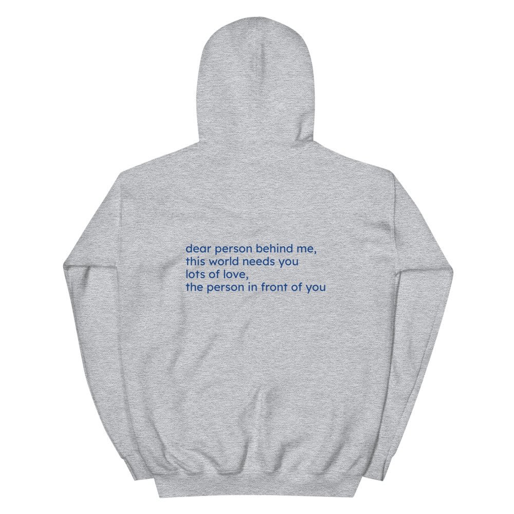 This World Needs You (Blue Text)