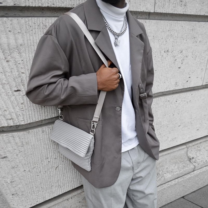 Men's Oversized Fashion Casual Blazer Jacket