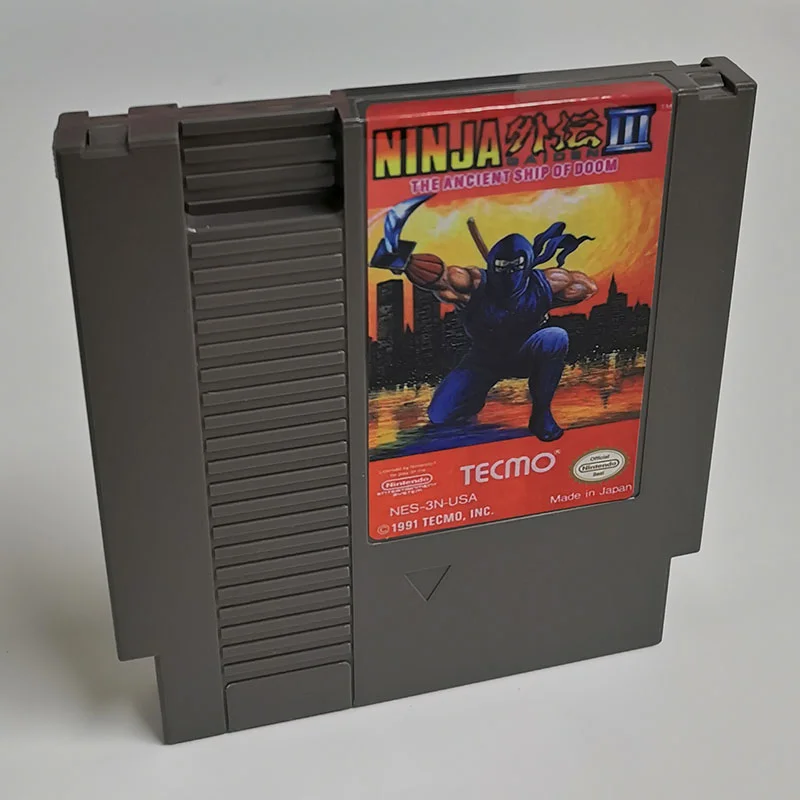 Ninja Gaiden 3 For Nintendo NES - 8 Bit Game Cartridge