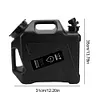 12L Camping Water Container with Spigot Water Storage Tank for Camping Hiking