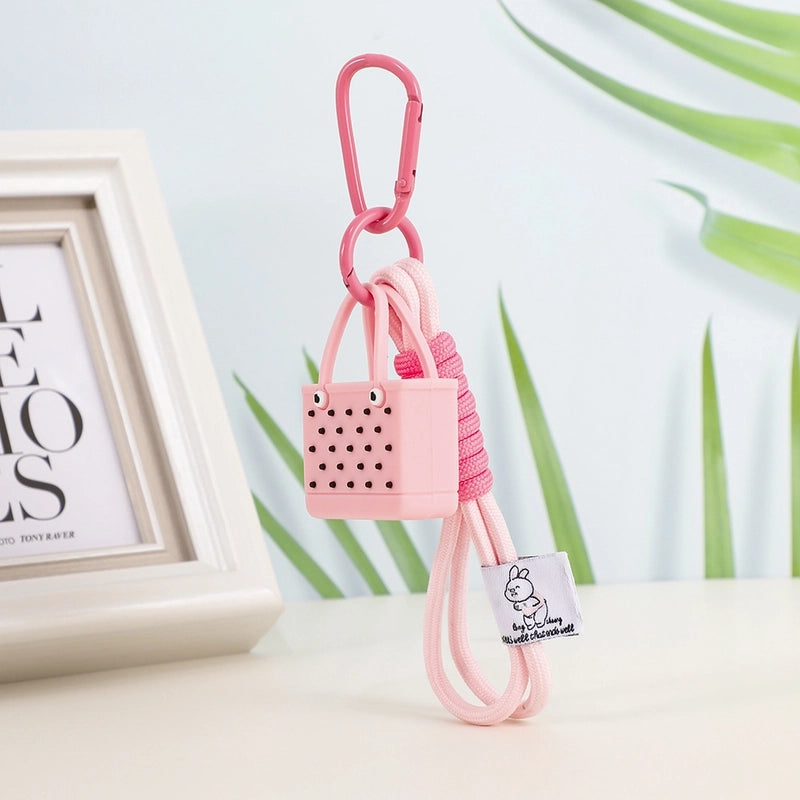 Cute Bag Plastic Women’s Keychain