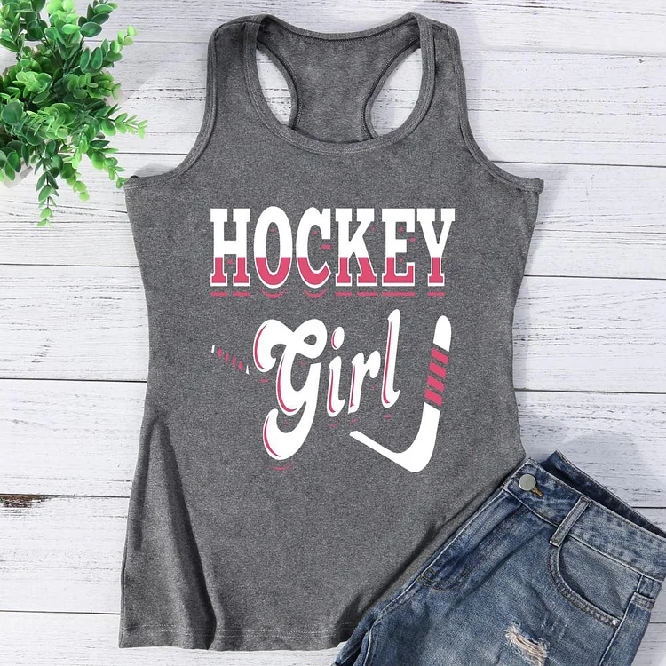 Hockey Girl Vest Top-Annaletters