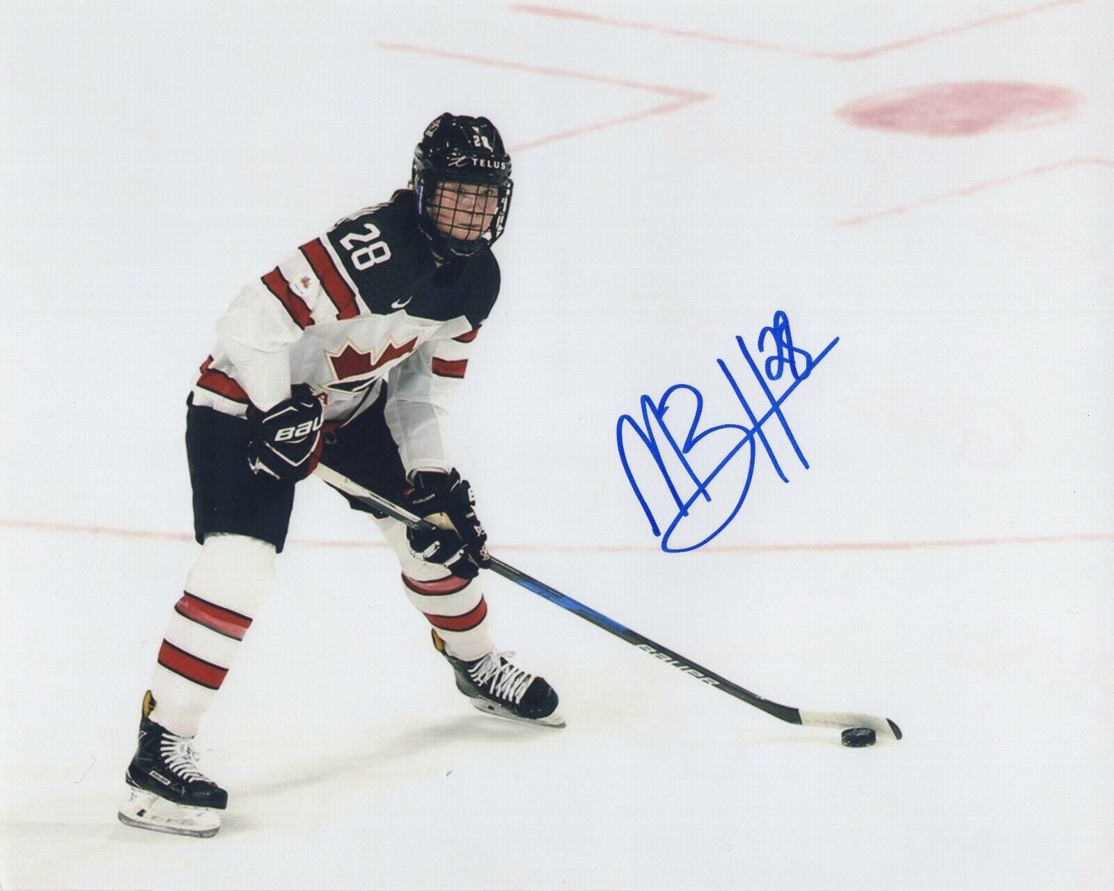 MICAH ZANDEE-HART SIGNED AUTOGRAPH TEAM CANADA 8X10 Photo Poster painting EXACT PROOF