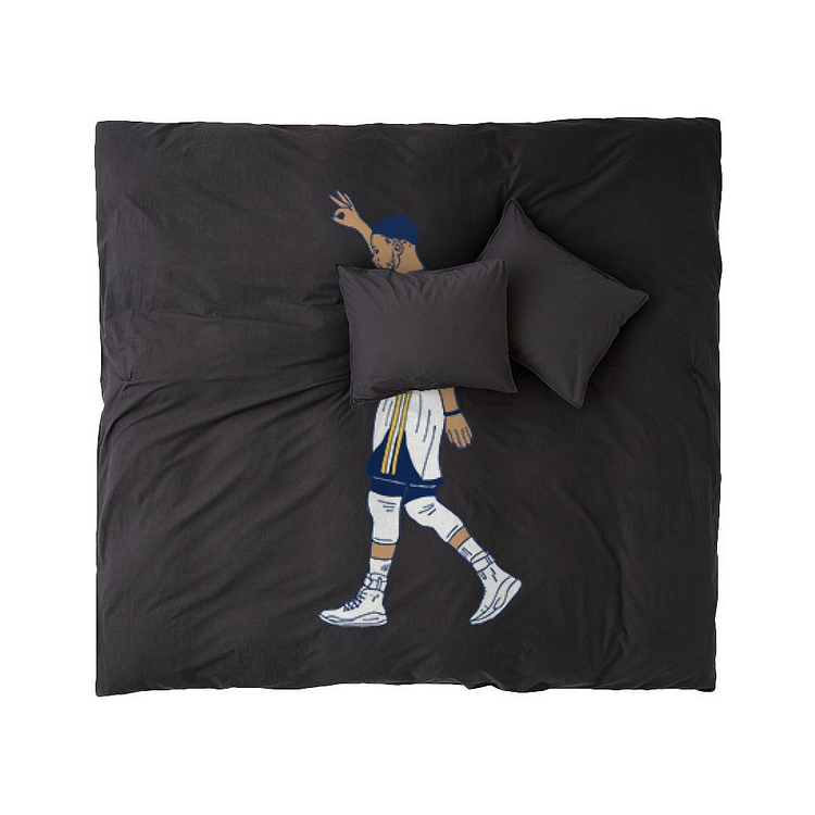 NBA Star Stephen Curry, Basketball Duvet Cover Set