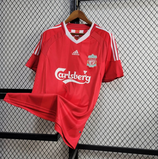 Retro 08/09 Liverpool Champions League Home Football Shirt Thai Quality