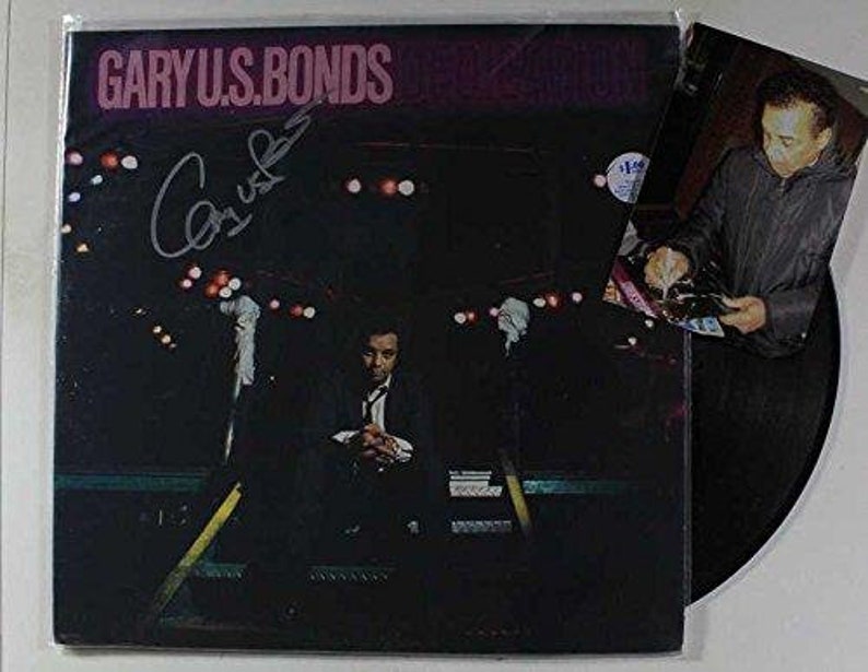 Gary U.S. Bonds Signed Autographed Dedication