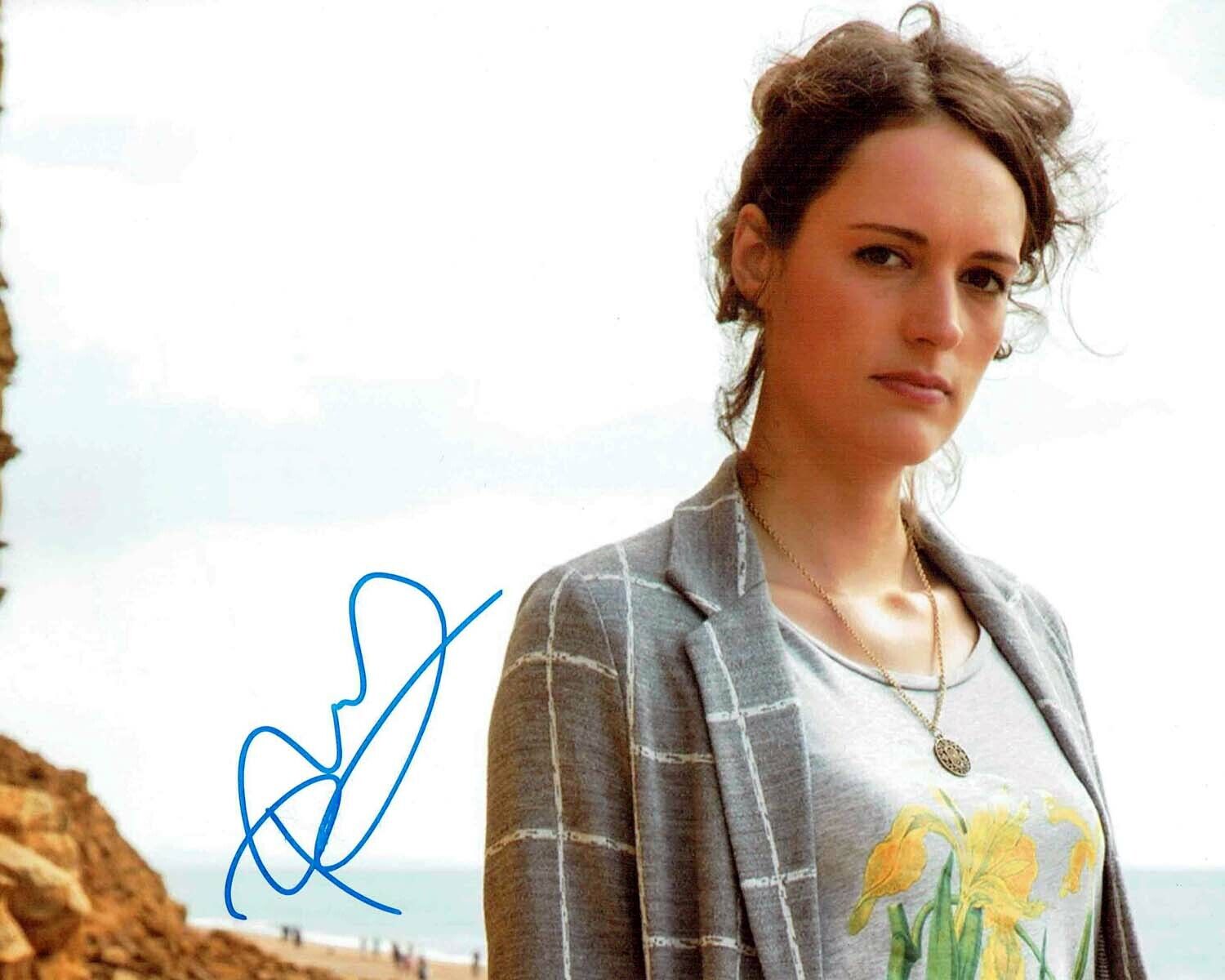 Phoebe WALLER-BRIDGE SIGNED Autograph 10x8 Photo Poster painting AFTAL COA Broadchurch Actress