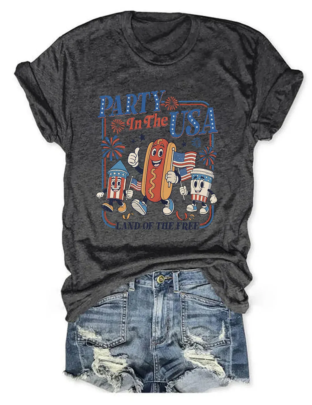 Retro Party In The Usa T-shirt