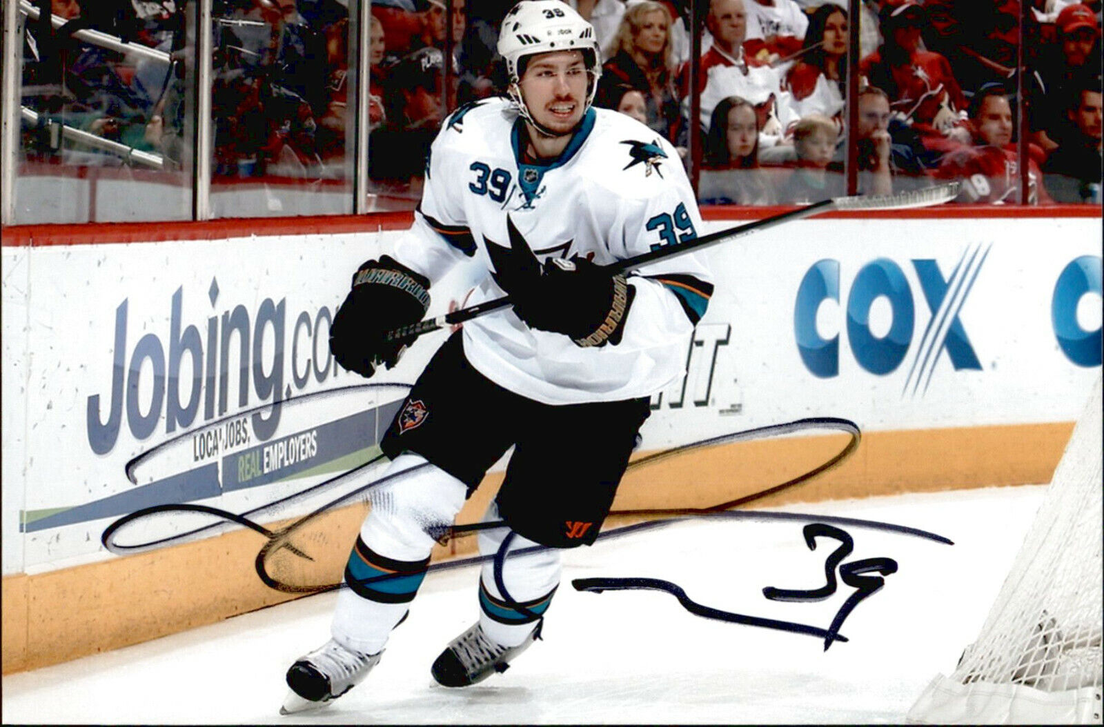 Logan Couture SIGNED autographed 4x6 Photo Poster painting SAN JOSE SHARKS