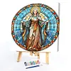 【Clearance Sale】Jesus Virgin Glass Painting-Paint by Numbers Acrylic Painting 40*40CM