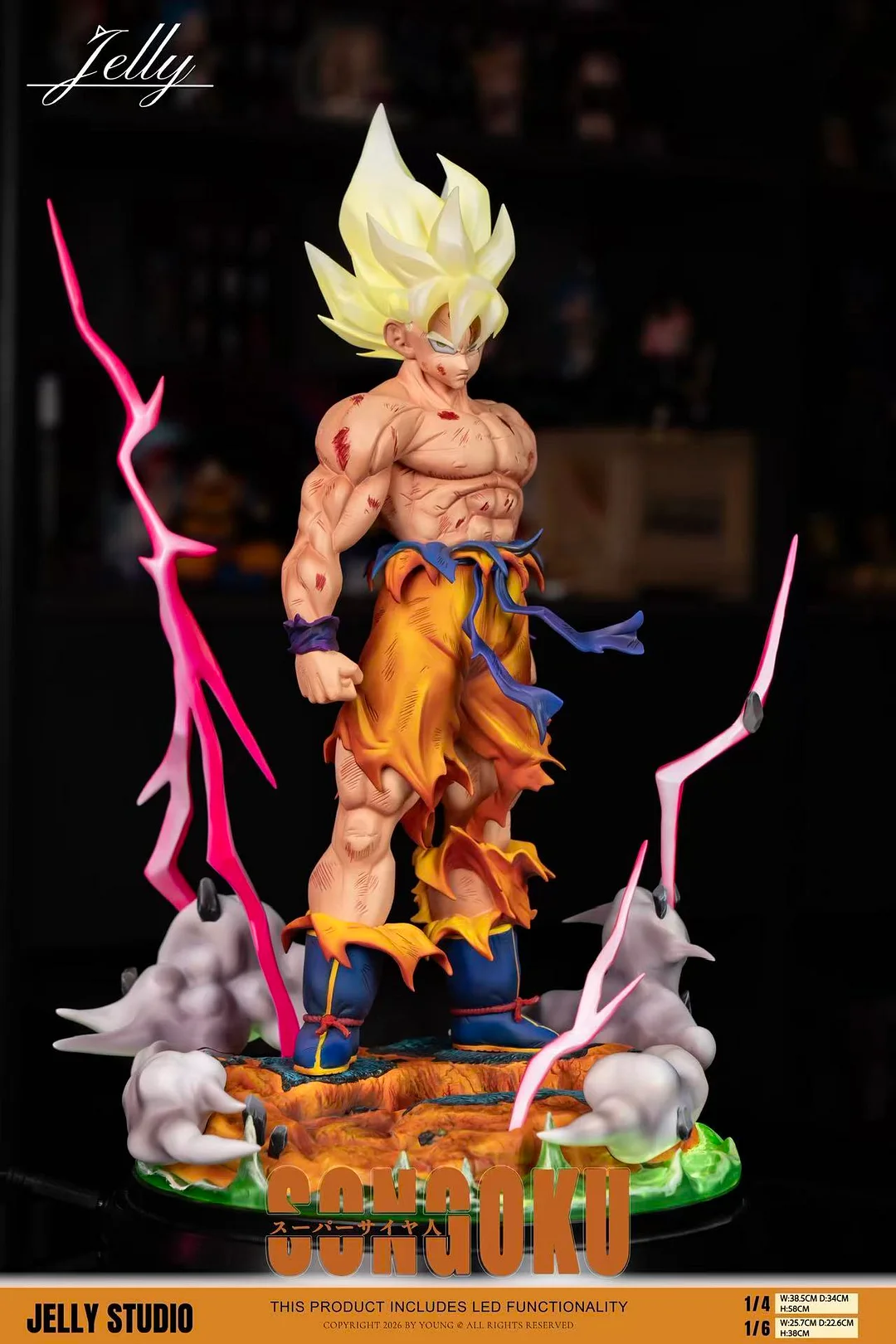 Jelly Studio - ドラゴンボール 孫悟空 1/6 & 1/4 スタチュー（GK）