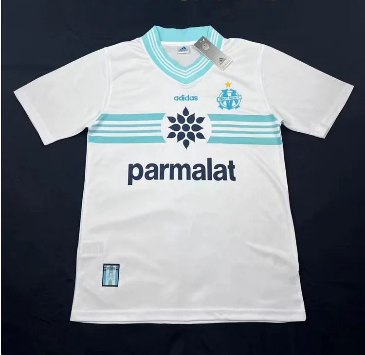 1996/97 Marseille home retro jersey.