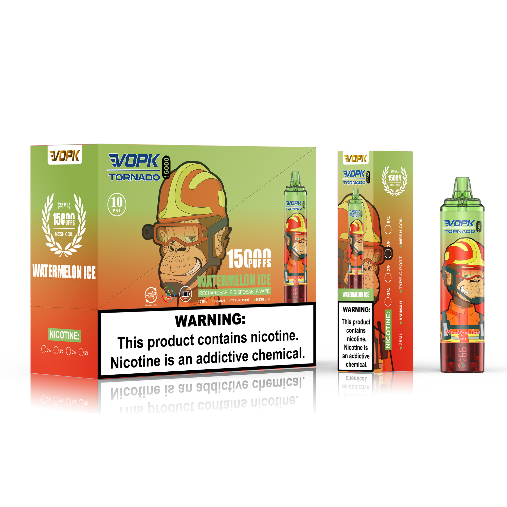 VOPK Tornado 15000 Puffs Disposable Vape Wholesale vopk OPVape