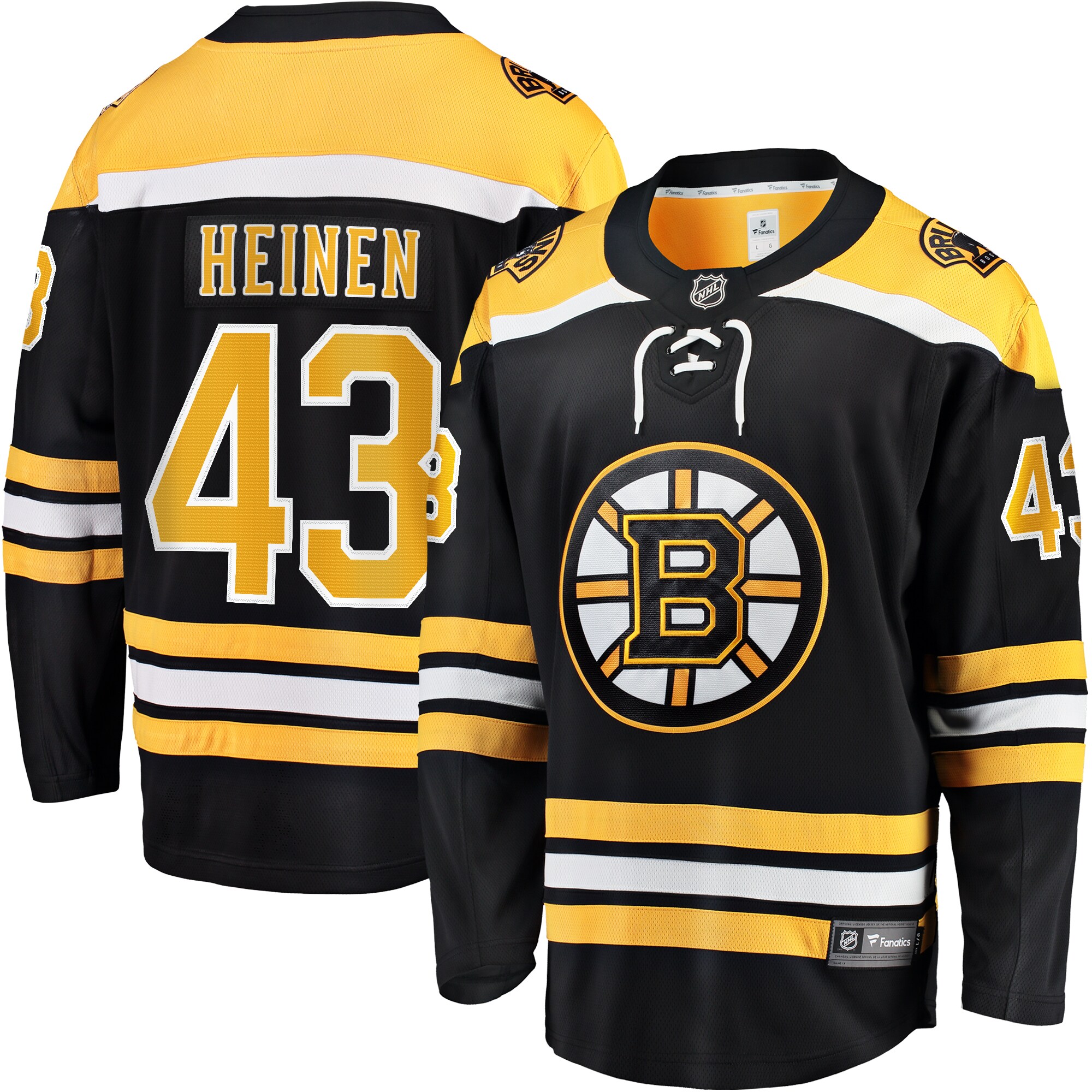 Danton Heinen Boston Bruins Fanatics Home Premier Breakaway  Jersey – Black mysite
