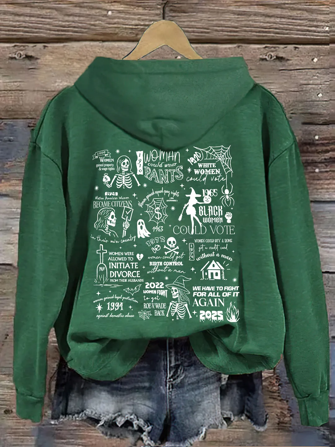 They Didn't Burn Witches They Burned Women Hoodie
