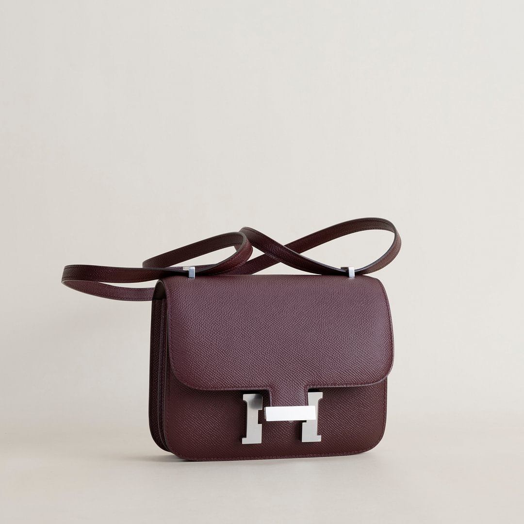 Constance 18CM Epsom 57 Bordeaux PHW