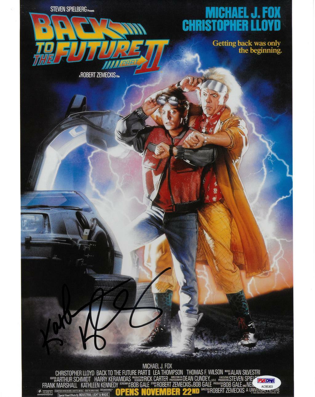 Kathleen Kennedy Signed BTTF II Autographed 11x14 Photo Poster painting PSA/DNA #AC95303