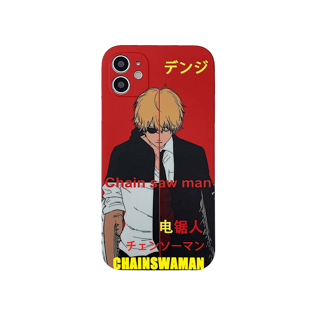Chainsaw Man iOS Phone Case【Buy 2 Free 1】