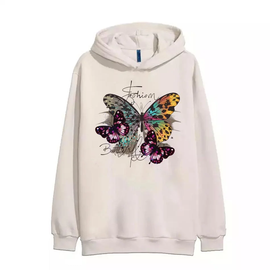 Beautiful Butterfly Patches On Clothes DIY Washable Thermal Sticker On Hoodies Bag Funny Design Iron On Transfer For T-shirt Hat