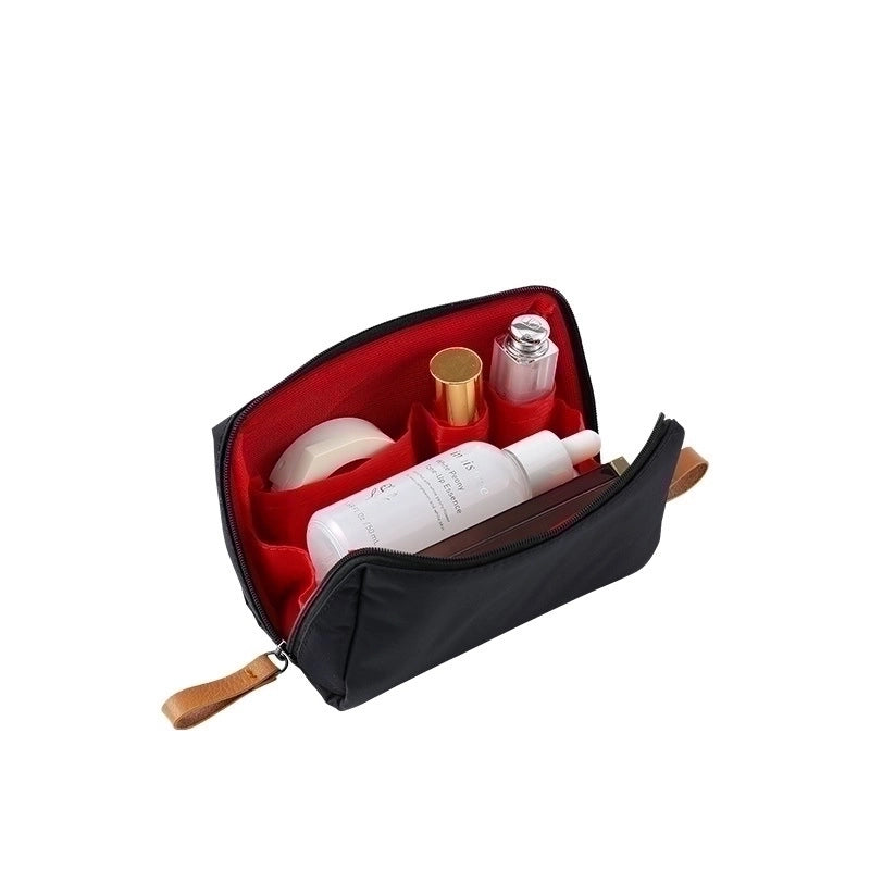 Women’s All Seasons Polyester Solid Color Basic Square Zipper Cosmetic Bag