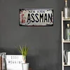 NEW YORK ASSMAN - Car License(6*12Inch) - Garage