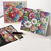 6Pcs fleurs (avec enveloppe)-carte de voeux bricolage