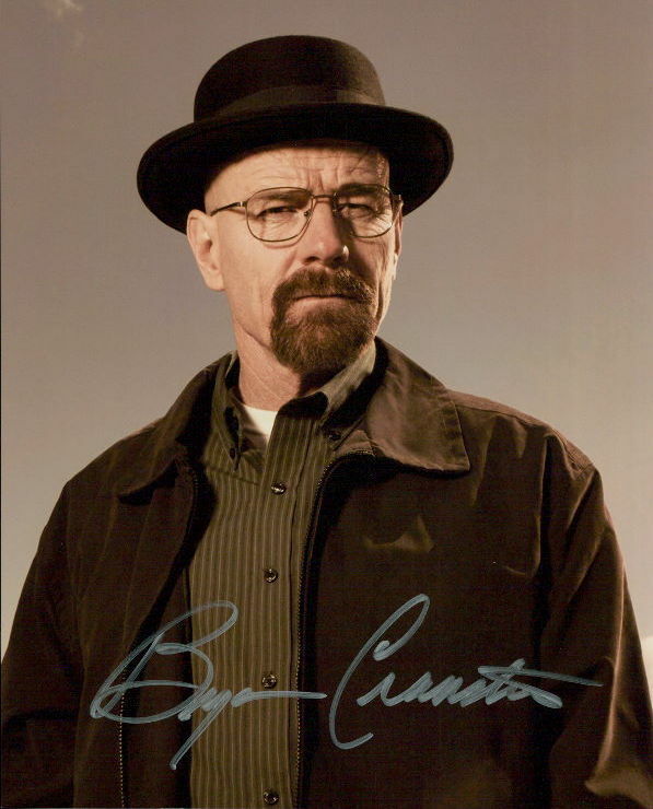 Bryan Cranston (Breaking Bad) signed 8x10 Photo Poster painting in-person