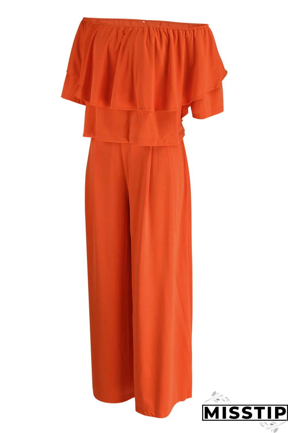 Blue Fashion Casual Solid Patchwork Off the Shoulder Half Sleeve Two Pieces