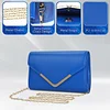 Abendtasche Damen Clutch PU Leder Envelope Tasche Handtasche mit Kette Kleine Umh&auml;ngetasche Achseltasche Portemonnaie Tasche Unterarmtasche f&uuml;r Hochzeit Tanzparty Bankett