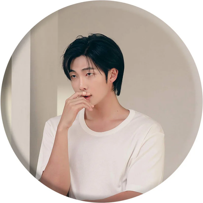 Bangtan Boys Jin The Astronaut Wootteo Badge Keychain - BTS Official Merch