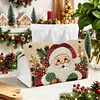 Kit de peinture de perles de No&euml;l et diamants en forme sp&eacute;ciale de forme PU bo&icirc;te de mouchoirs