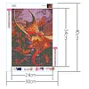 Fire dragon  | Full Square Diamond Painting Kits