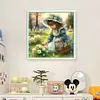 Cute Girl-11CT Stamped Cross Stitch 40*40cm/15.75*15.75in tapestrymarket