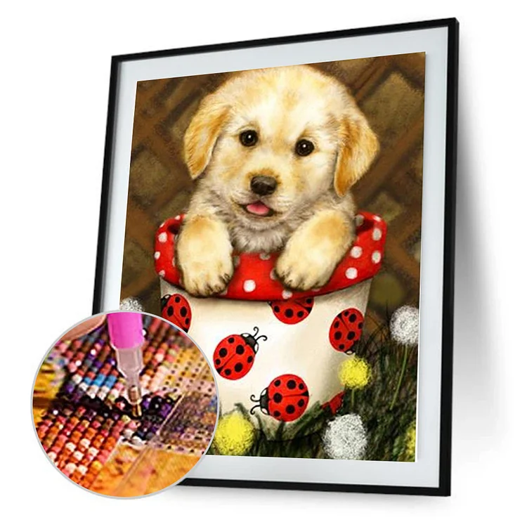 Dog  Diamond  30*40cm