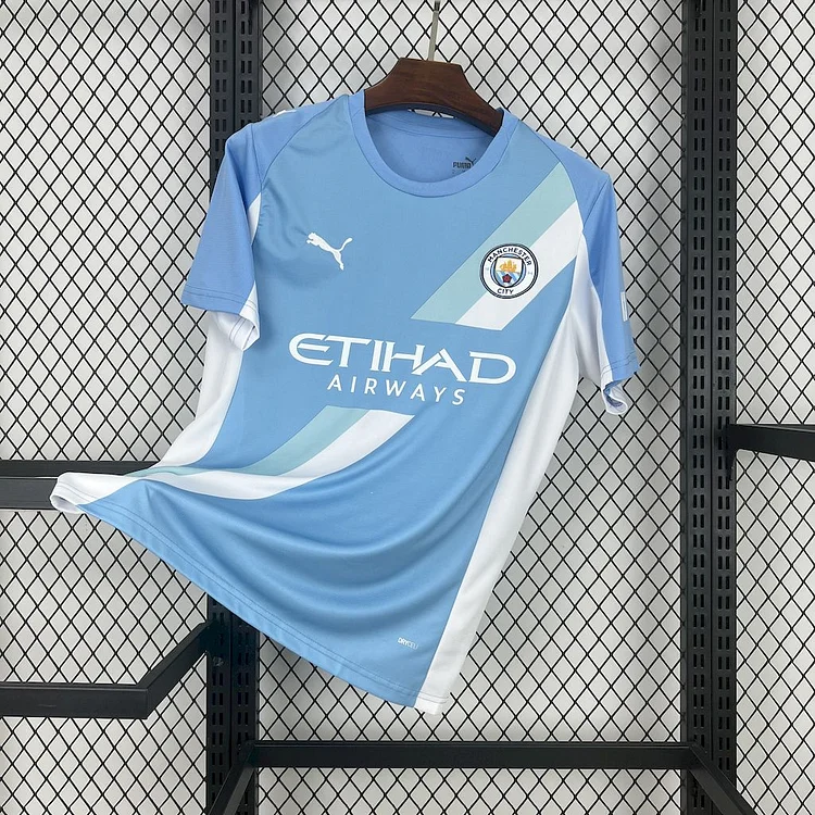 S-4XL Fans Edition 2025-2026 Manchester City Home Football Jersey