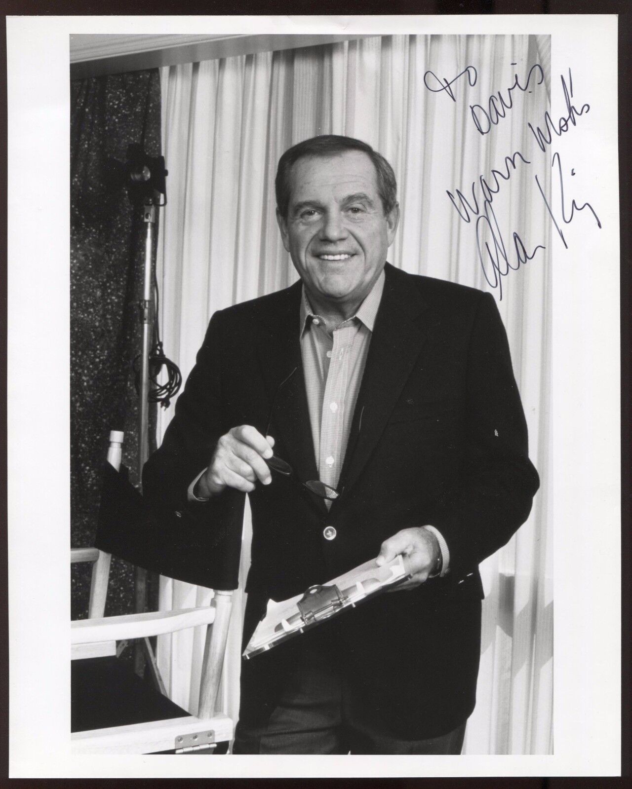 Alan King Signed 8x10 Photo Poster painting Autographed Vintage AUTO Signature