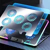 Laptop Cooling Pad with 5 Quiet Fans RGB Notebook Stand for 11-17.3 Inch Laptops