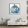 Halloween Pumpkin-11CT Stamped Cross Stitch 45*45cm/17.72*17.72in tapestrymarket