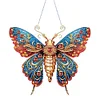Colibri Papillon-Pendentif Diamant Simple Face