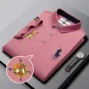 Cotton embroidered polo shirt