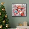 Diamond Painting -DIY Round Drill Snowman