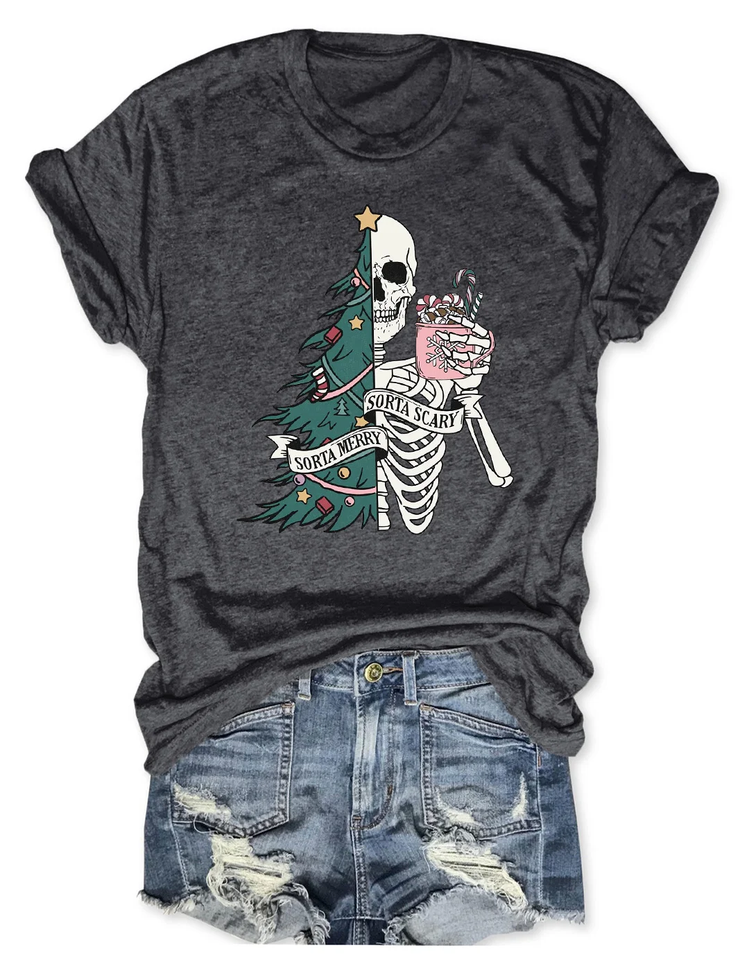 Christmas Skeleton T-Shirt